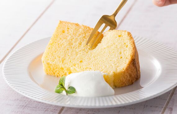 デリバリーのシフォンケーキでカフェ時間を満喫 | 大阪のカフェLR hands createはメニューが充実